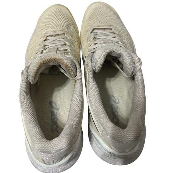 Asics Gel-Resolution 9 Women's Sz 9 Cloud White Running Sneakers 1042A208 - Picture 10 of 16